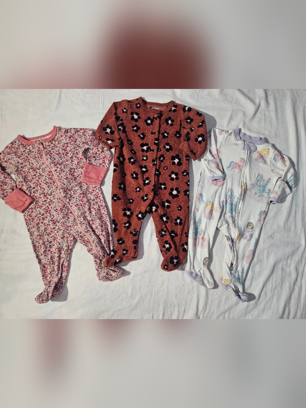 Baby Girl 0-3 Mth Sleeper Bundle